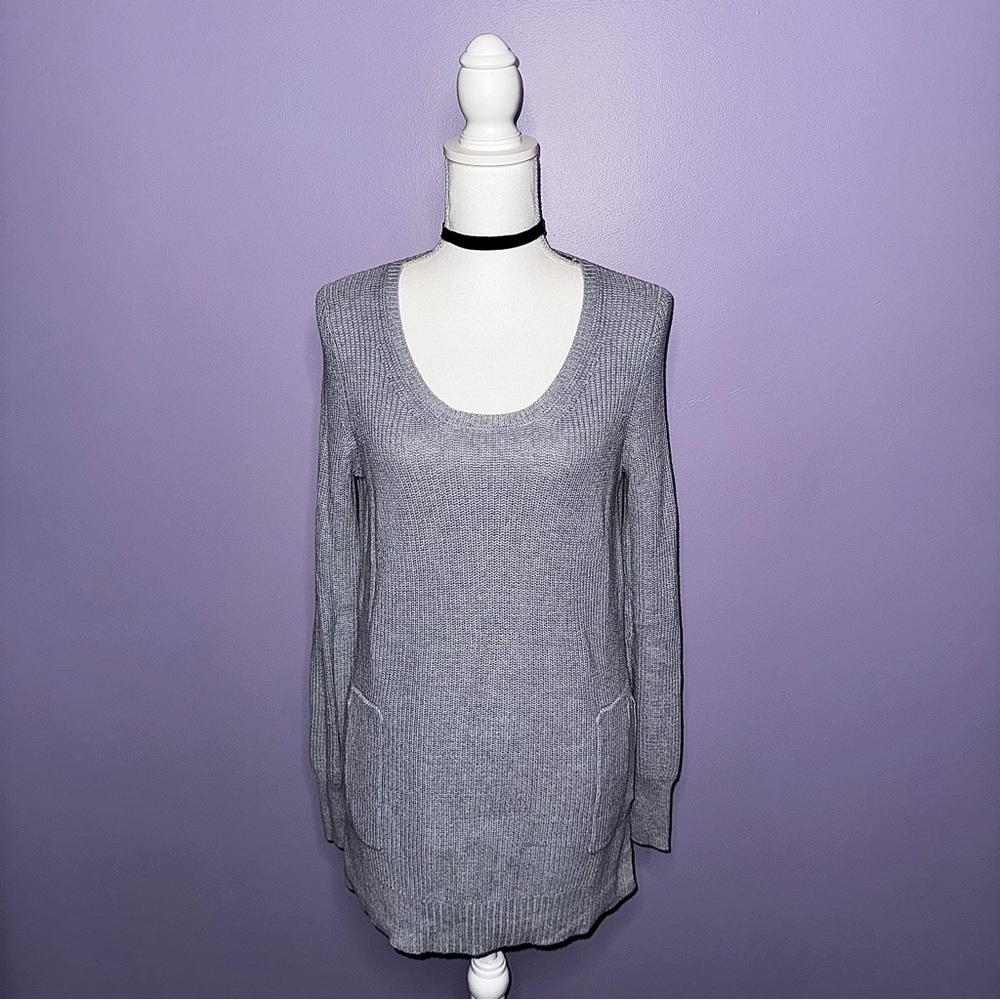 NEW Victoria's Secret Gray Cashmere Blend Sweater